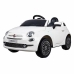 Laste elektriauto Fiat 500 Valge