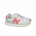 Detské športové topánky New Balance 237 Bungee Biela