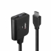 HDMI til 2x HDMI-Adapter LINDY 38356 Svart