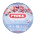 Forma na dort Pyrex Classic Vidrio Transparentní Sklo Plochý Kulatý 31 x 31 x 4 cm 6 kusů