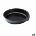 Molde para Bolos Pyrex Magic Preto Metal Redondo Ø 26 cm 6 Unidades