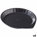 Formă de tort Pyrex Magic Negru Metal Plat Rotund Ø 30 cm 6 Unități