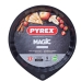 Kakeform Pyrex Magic Svart Metall Flat Sirkulær Ø 30 cm 6 enheter