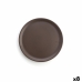 Flat Plate Anaflor Barro Anaflor Brown Baked clay Ø 31 cm Meat (8 Units)