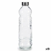 Glasflaska Transparent Silvrig Glas 1,1 L 8 x 31 x 8 cm (18 antal)