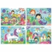 Set 4 Puzzle Educa 18905 Fantazija