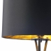 Luminária de chão Preto Dourado Metal 40 W