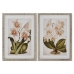 Schilderij Home ESPRIT Tropisch Orchidee 50 x 2,5 x 70 cm (2 Stuks)