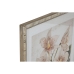 Schilderij Home ESPRIT Tropisch Orchidee 50 x 2,5 x 70 cm (2 Stuks)