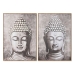 Πίνακας Home ESPRIT Βούδας Ανατολικó 70 x 3,5 x 100 cm (x2)