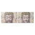 Malba Home ESPRIT Buddha Orientální 120 x 3 x 80 cm (2 kusů)