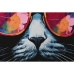 Malba Home ESPRIT Moderní/jazz Kočka 80 x 3 x 120 cm (2 kusů)