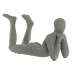 Figura Decorativa Home ESPRIT Gris 39 x 13,5 x 20,8 cm