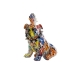 Dekorativ Figur Home ESPRIT Flerfarget Hund 17 x 25 x 27 cm