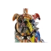 Prydnadsfigur Home ESPRIT Multicolour Hund 17 x 25 x 27 cm