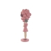 Decorative Figure Home ESPRIT Pink Light mauve chica 11 x 11,7 x 32 cm