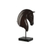 Figură Decorativă Home ESPRIT Negru Maro închis Cal 27 x 13 x 42,5 cm