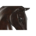 Figura Decorativa Home ESPRIT Preto Catanho escuro Cavalo 27 x 13 x 42,5 cm