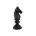 Dekorativ figur Home ESPRIT Sort Hest 13 x 13 x 33 cm