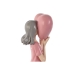 Figura Decorativa Home ESPRIT Cor de Rosa Malva chica 10 x 8,5 x 31 cm