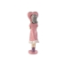 Decoratieve figuren Home ESPRIT Roze Mauve chica 10 x 8,5 x 31 cm