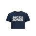 Férfi rövid ujjú póló Jack & Jones JJECORP LOGO TEE 12151955 Tengerészkék