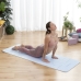 Covoraș de yoga antiderapant cu linii de poziție și ghid de exerciții Asamat InnovaGoods