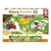 Mazuļu Fermas Puzle Story Educa (26 pcs)