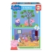 Otroške puzzle Educa Peppa Pig (2 x 48 pcs)