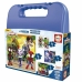 Set van 4 Puzzels Spidey Briefcase