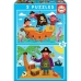 Set de 2 Puzzle-uri Educa 20 Piese Pirați