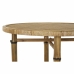 Βοηθητικό Τραπέζι DKD Home Decor Φυσικό Bamboo 60 x 60 x 61 cm (x2)