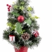 Vianočný stromček Červená Viacfarebná Plastické Ananásy 40 cm