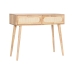 Console Home ESPRIT Metaal Rubberwood 100 x 30 x 78 cm