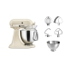 Επεξεργαστής Τροφίμων KitchenAid 5KSM175PSEAC 300 W 4,8 L Κρεμ