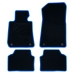 Комплект автомобильных ковриков OCC Motorsport OCCBW0026BL Синий 5 Предметы