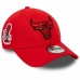 Casquette de Sport New Era PATCH 9FORTY CHIBUL 60435137 Rouge Taille unique