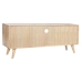 Tv-meubel Home ESPRIT Natuurlijk Metaal Rubberwood 120 x 30 x 48 cm