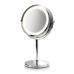 Magnifying Mirror Medisana 88550 Chrome Metal Stainless steel Foot support LED Light