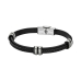 Men's Bracelet Lotus JEWELS JEWELRY Leather Stainless steel (Refurbished A)