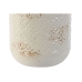 Vaso Home ESPRIT Bianco Metallo 15 x 15 x 28 cm