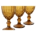 Set de pahare Home ESPRIT Chihlimbar Geam 325 ml (6 Unități)