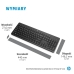 clavier et souris HP 18H24AA Noir