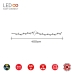 LED žarnice EDM 71253 Easy-Connect Pisana 4 m