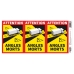 Adesivi EDM 02188 Angles Morts 17 x 25 cm Camion 3 Unità