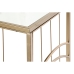 Console Home ESPRIT Dourado Espelho 120 x 40 x 80 cm