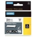Gelamineerde Tape voor Labelmakers Rhino Dymo ID1-19 19 x 3,5 mm Zwart Wit Zelfklevend (5 Stuks)