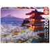 Puzzel Educa Mount Fuji Japan 2000 Onderdelen