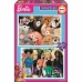 Set 2 pussel Barbie 100 Delar