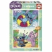 Komplet 2 puzzle sestavljank Stitch 100 Kosi